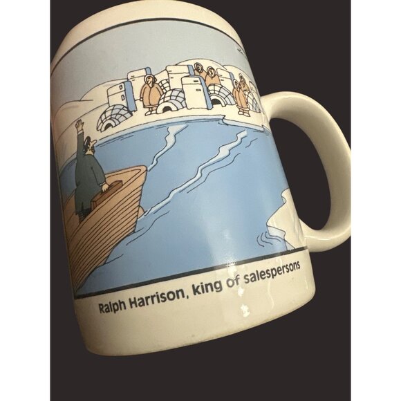 King of Salespersons igloo the  Far Side Mug By Gary Larson - Picture 2 of 5